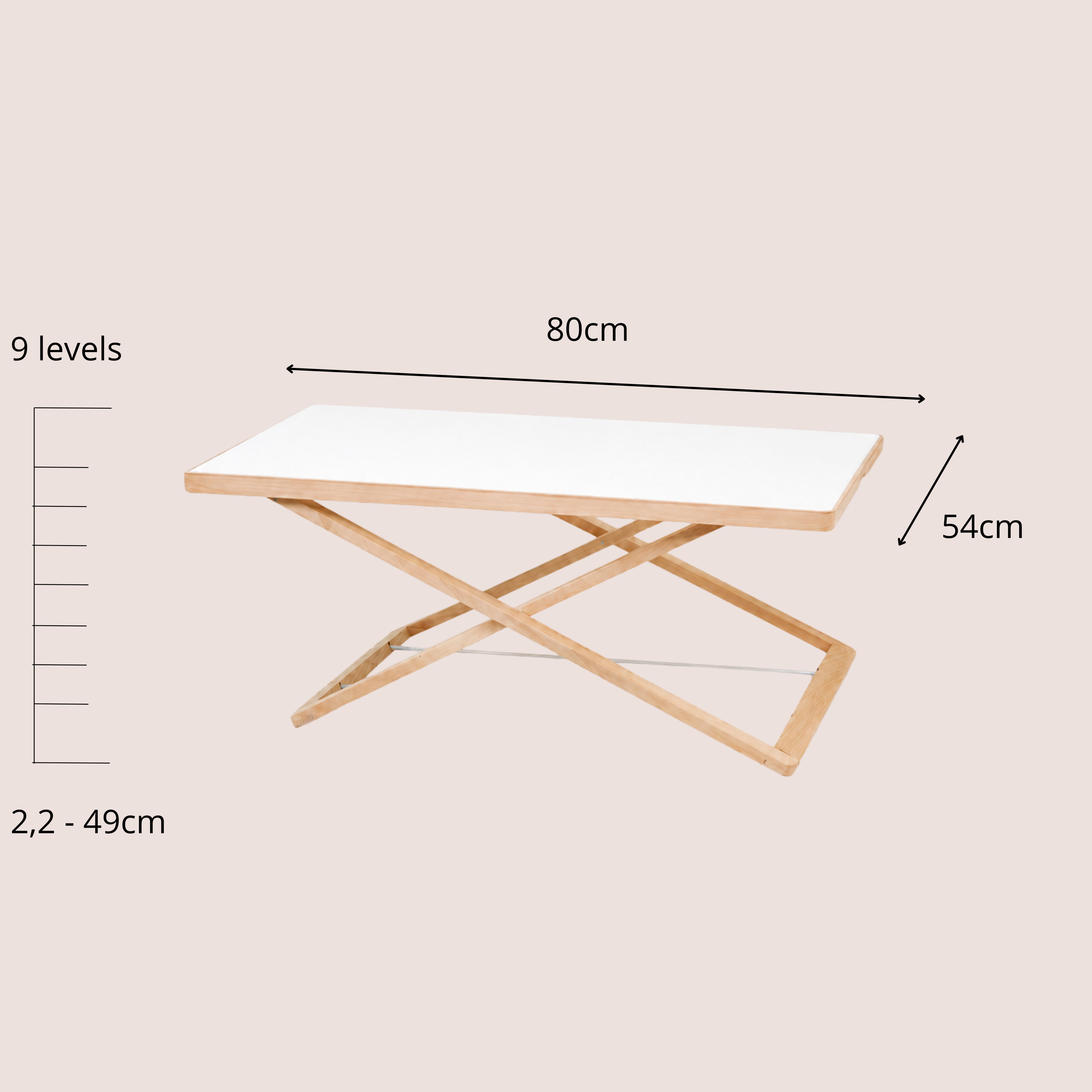 Desk Riser Light Large