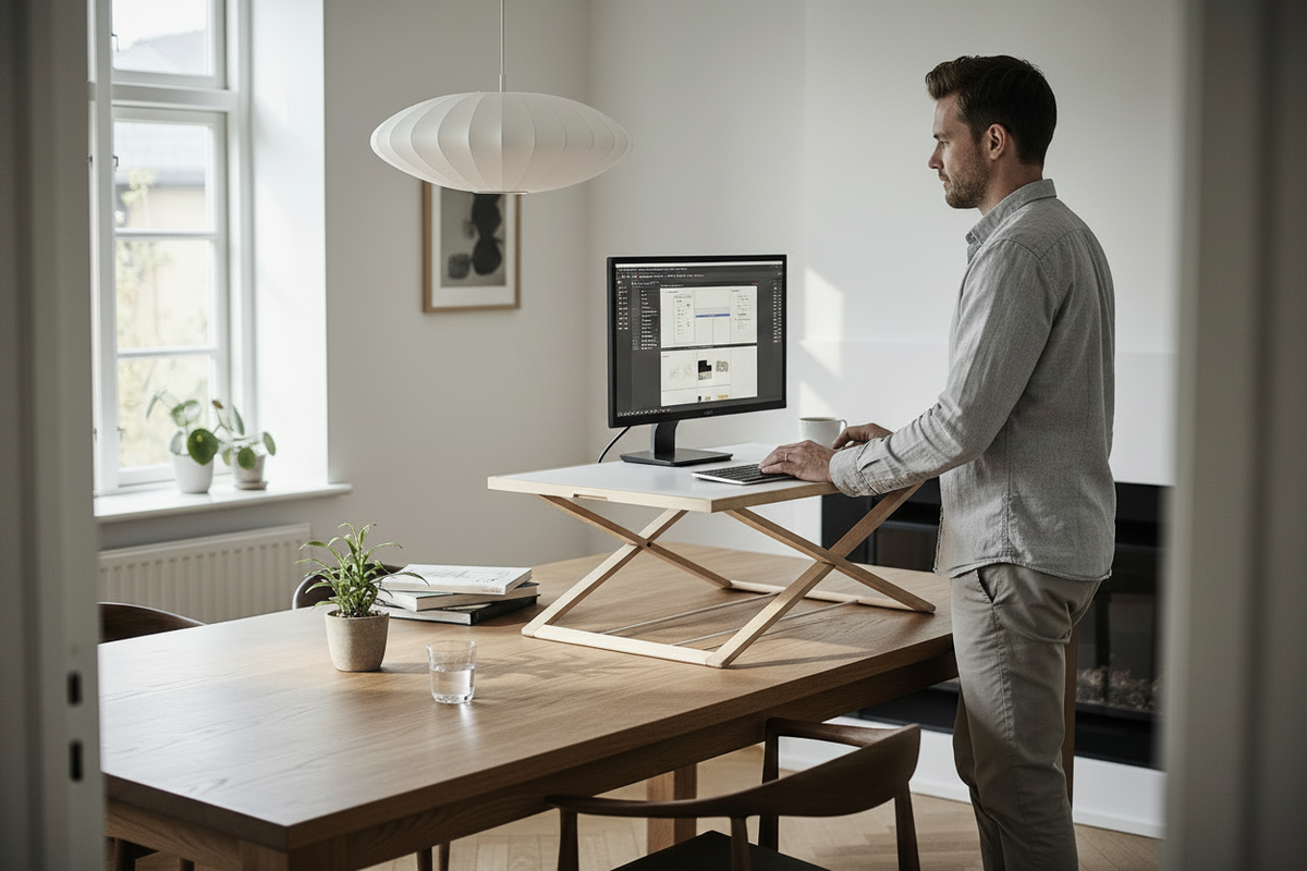 Maestro Riser Desk Riser Light Large – Freedesk • Made in Sweden