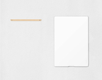 Freedesk Wall Mount for Desk Riser, securely installed on a wall for convenient storage and space-saving organization.